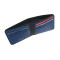 Мужской кожаный кошелек Visconti VSL35 Tap-n-Go c RFID Trim (Black/Cobalt)