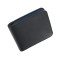 Мужской кожаный кошелек Visconti VSL35 Tap-n-Go c RFID Trim (Black/Cobalt)