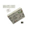 Мужской кожаный кошелек без монетницы и застежки Visconti VSL34 Tap-n-Go c RFID - Lank (Black/Cobalt)