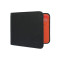 Мужской кошелек Visconti VSL35 Tap-n-Go c RFID - Trim (Black/Orange)