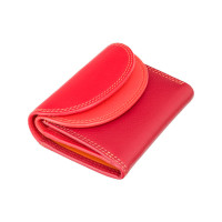 Маленький женский кожаный кошелек Visconti RB126 Zanzibar (Red Multi)