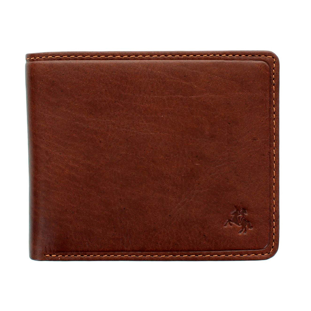 Мужской кожаный кошелек Visconti TSC46 с защитой RFID Francesca (Tan) 