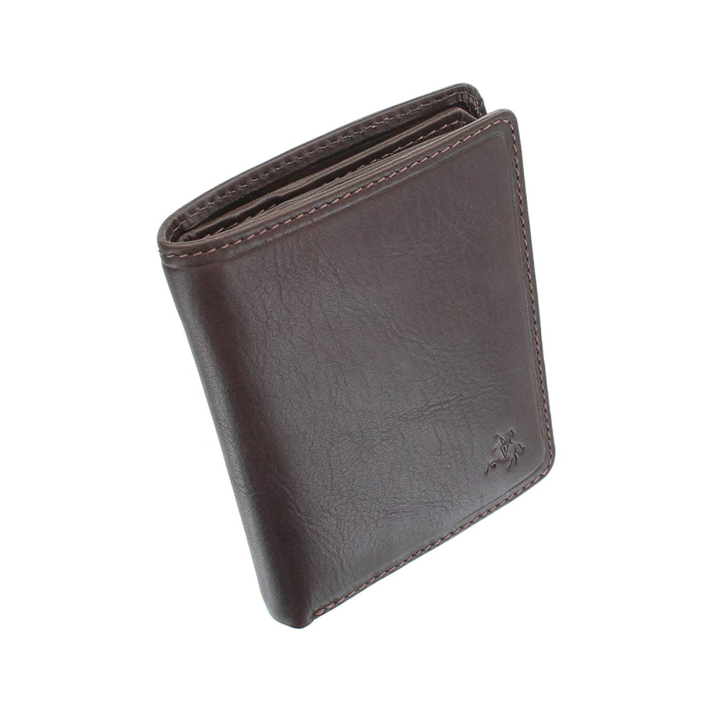 Мужской кожаный кошелек Visconti TSC39 с RFID - Xavi (brown) 