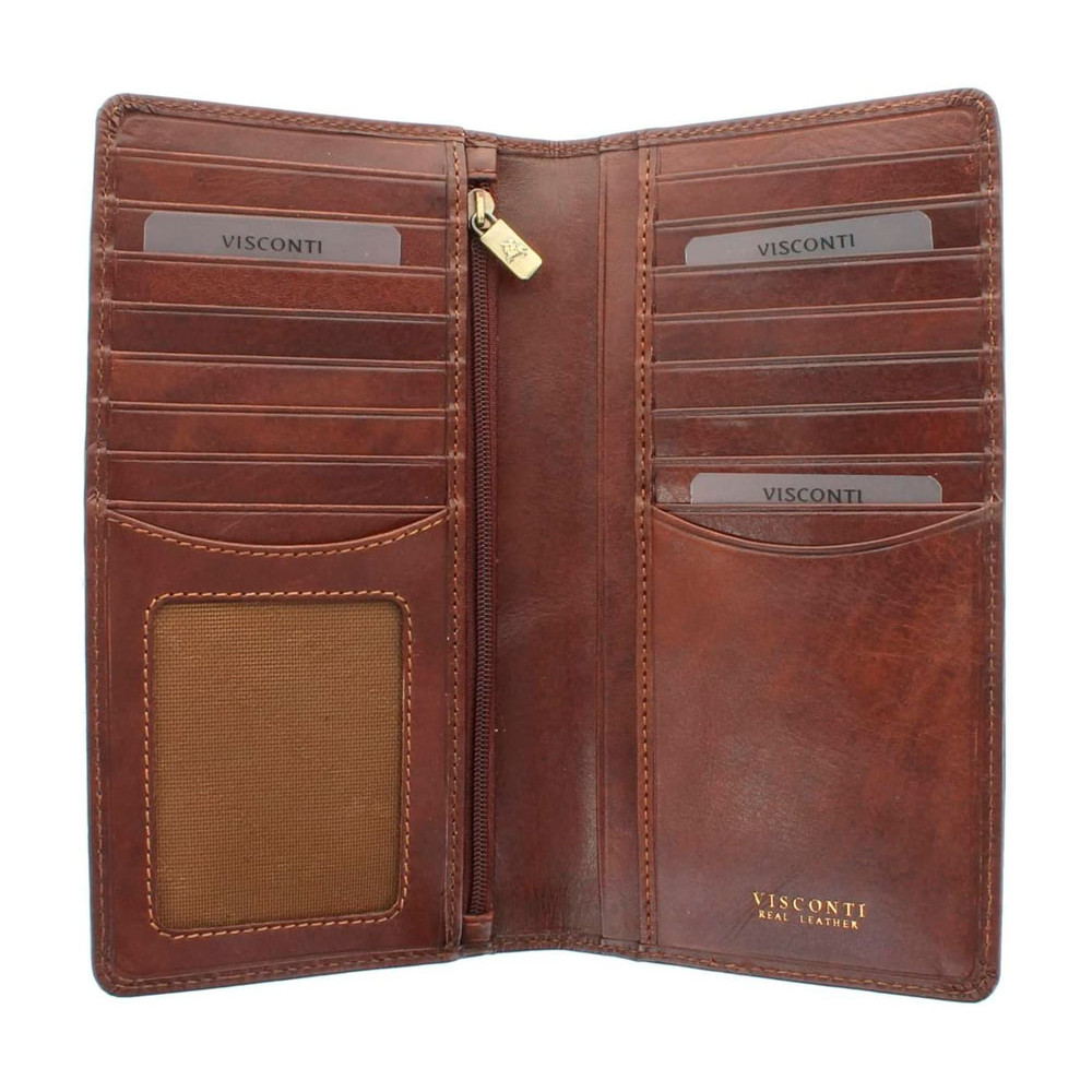 Мужской купюрник Visconti TSC45 с RFID - Carrara (Tan) 