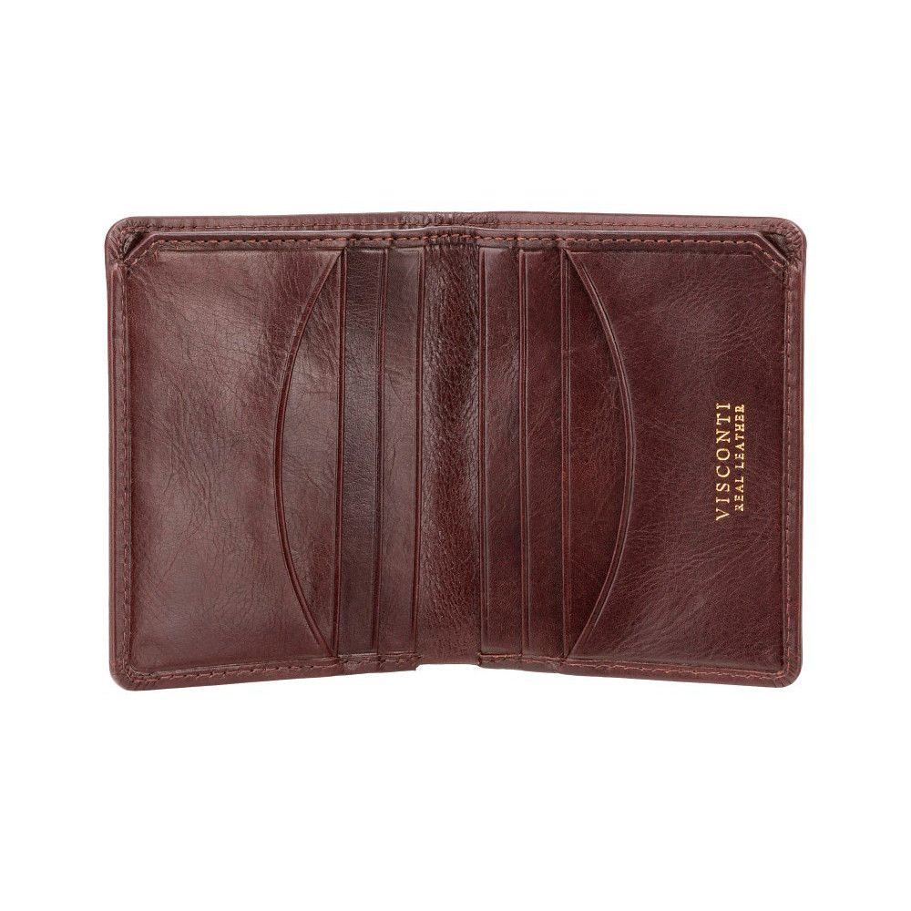 Мужской кожаный кошелек Visconti TSC39 с RFID - Xavi (brown) 