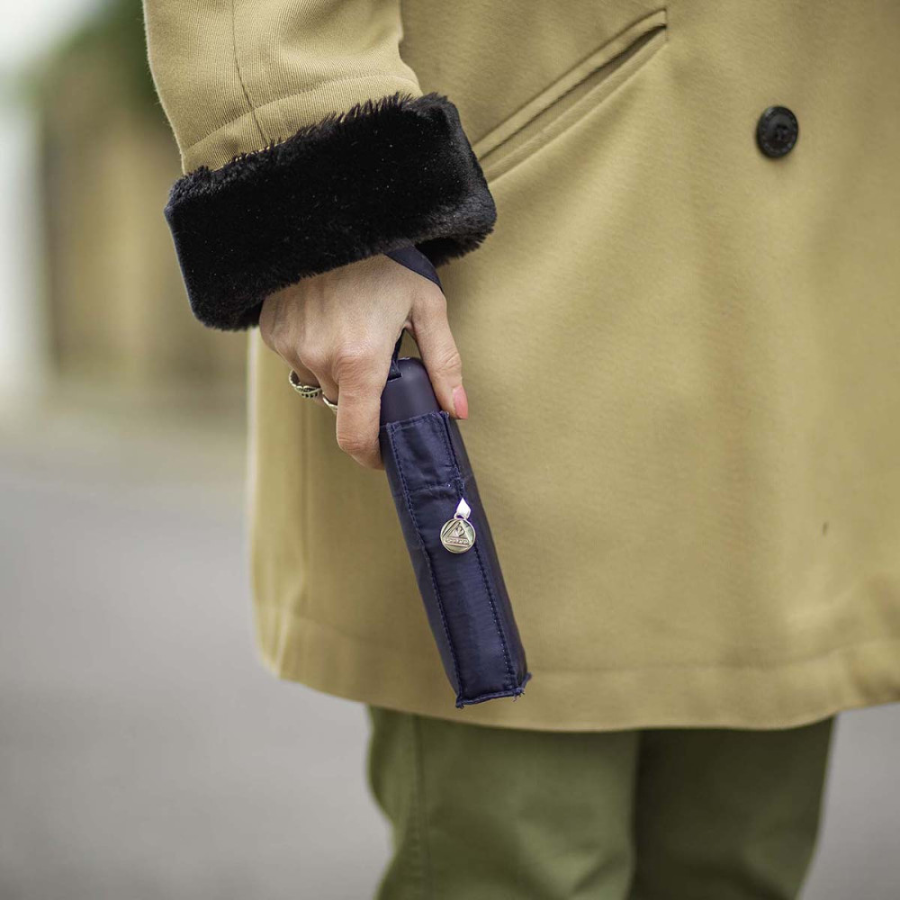 Жіноча парасолька Fulton Tiny-1 - L500 - Navy (Синій)