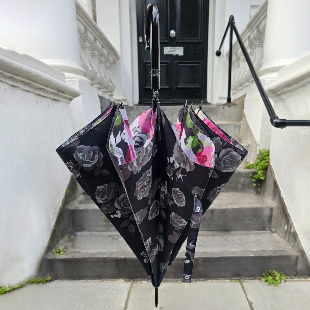 Женский зонт Fulton L754- Bloomsbury-2 Garden Party (Вечерника в саду)