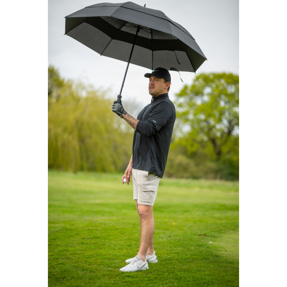 Зонт-гольфер Fulton Stormshield - S669 - Black (Черный)