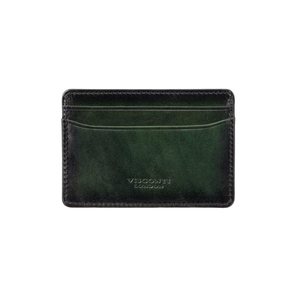 Картхолдер Visconti AT54 с RFID Evan (Burnish Green)