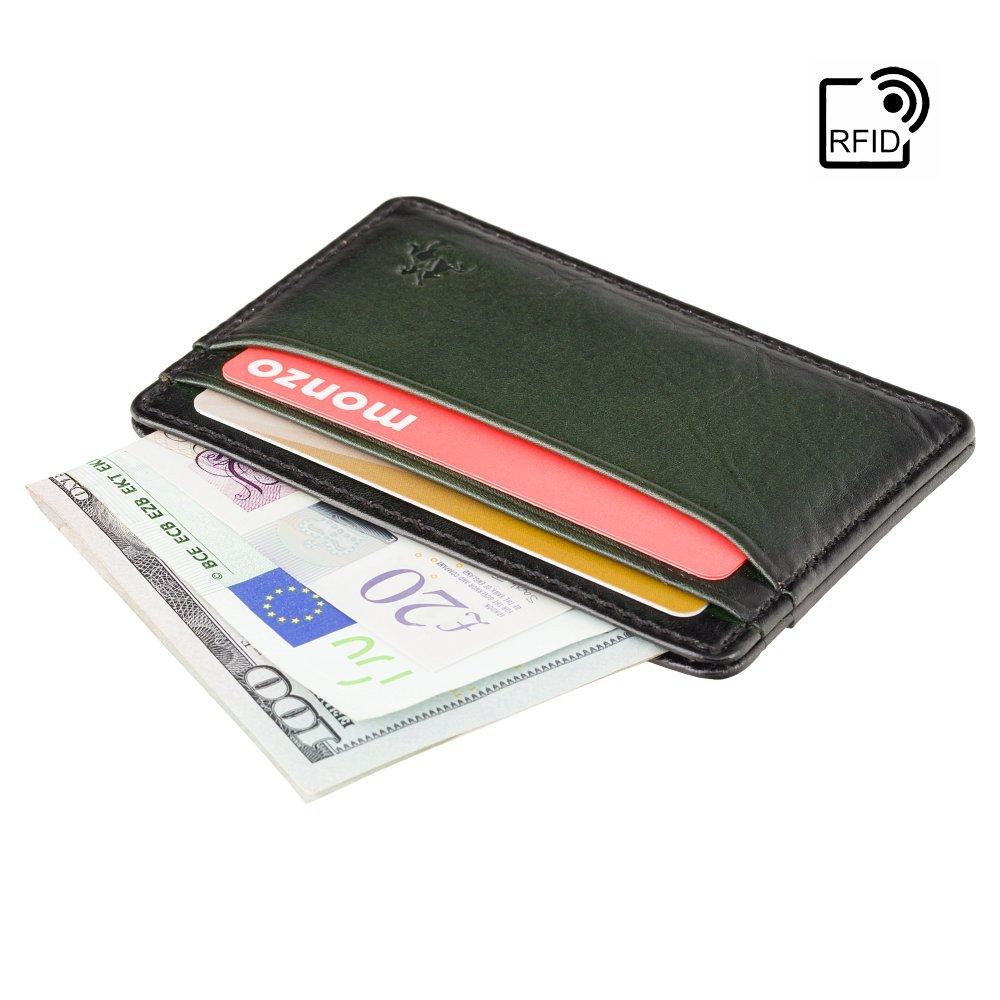 Картхолдер Visconti AT54 с RFID Evan (Burnish Green)