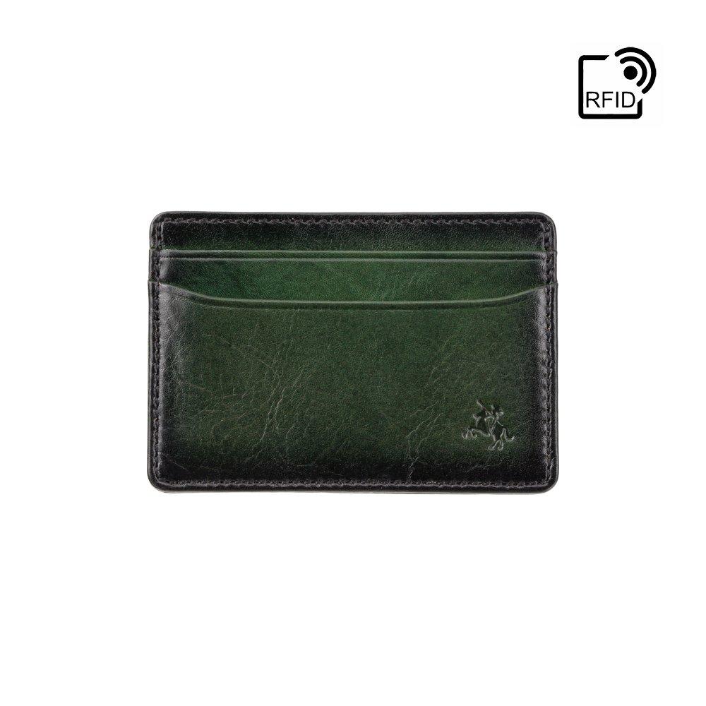 Картхолдер Visconti AT54 с RFID Evan (Burnish Green)