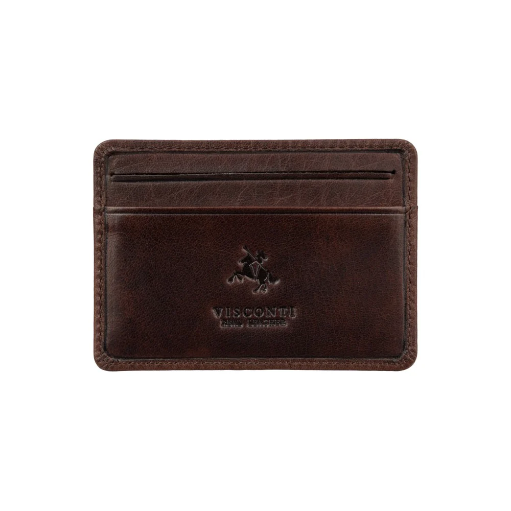 Кожаный картхолдер Visconti VSL66 Reese (Brown) 