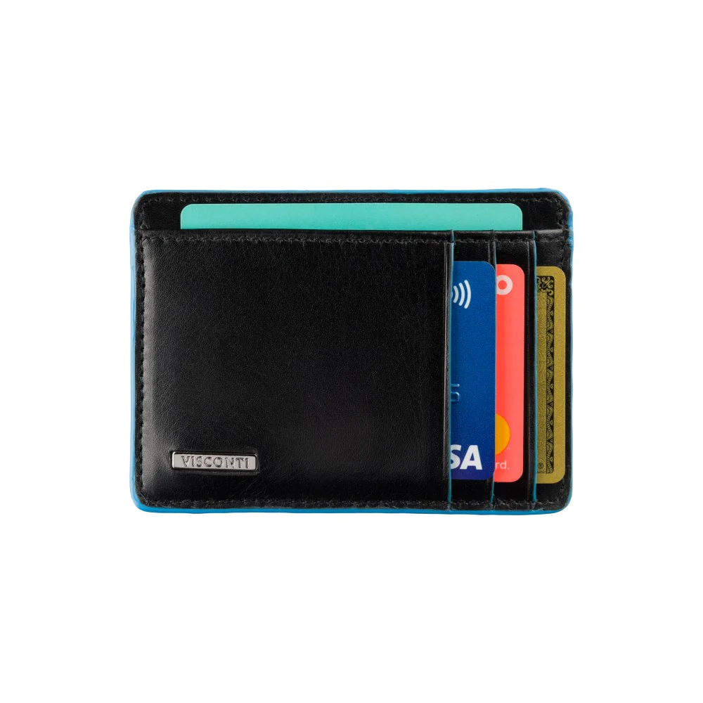 Кредитниця-картхолдер Visconti ALP91 Monaco (Black)