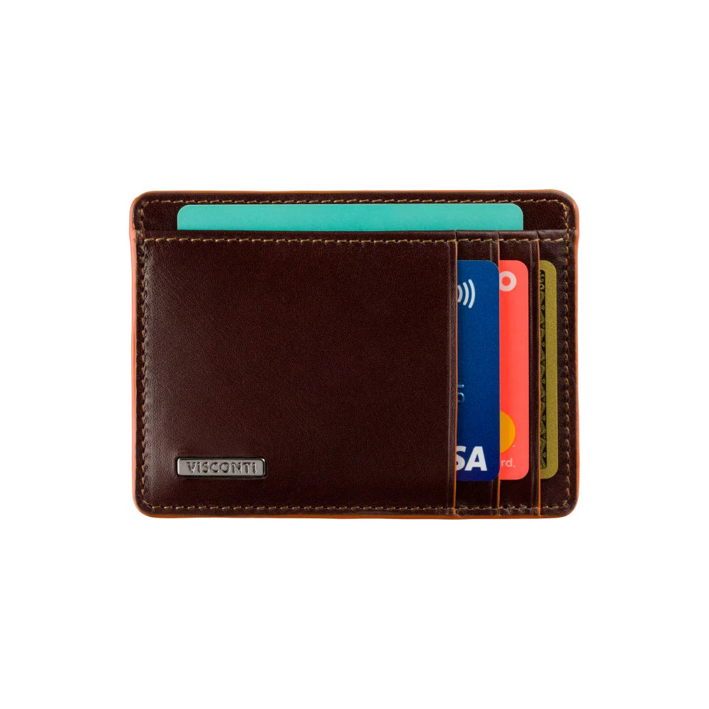 Кредитница-картхолдер Visconti ALP91 Monaco (Brown)