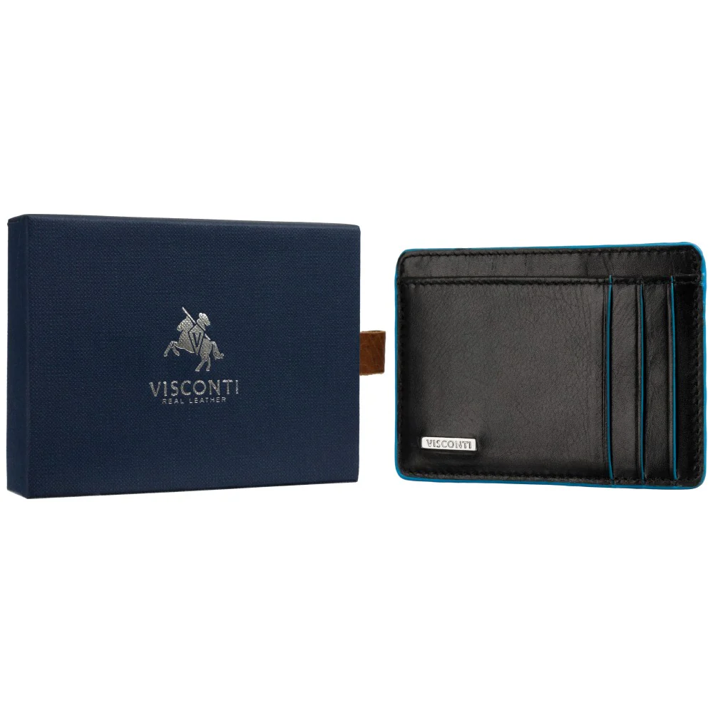 Кредитниця-картхолдер Visconti ALP91 Monaco (Black)