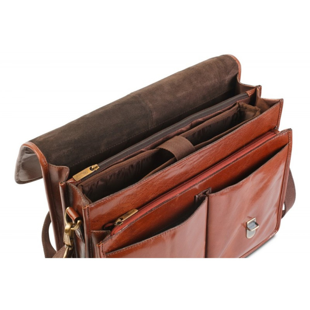 Портфель Ashwood GARETH BRIEFCASE VT CHESTNUT
