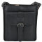 Мужская кожаная сумка Ashwood 4551 VT Black (Черный)