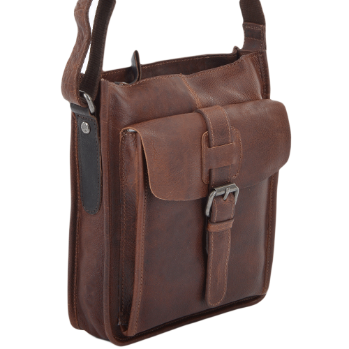 Мужская сумка Ashwood 4551 VT Tan (Рыжий)