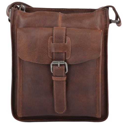 Мужская сумка Ashwood 4551 VT Tan (Рыжий)