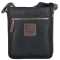 Мужская кожаная сумка Ashwood 4551 VT Black (Черный)