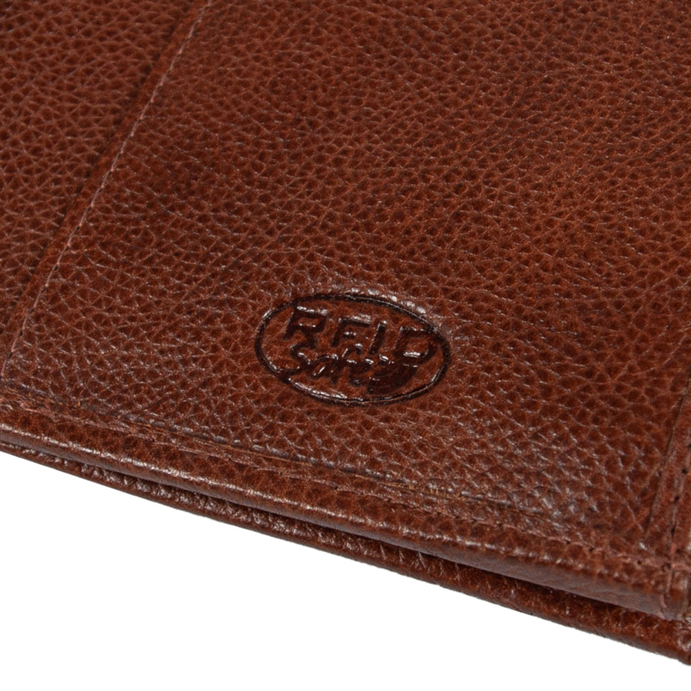 Жіночий шкіряний гаманець Ashwood M05 COGNAC (Конячний)