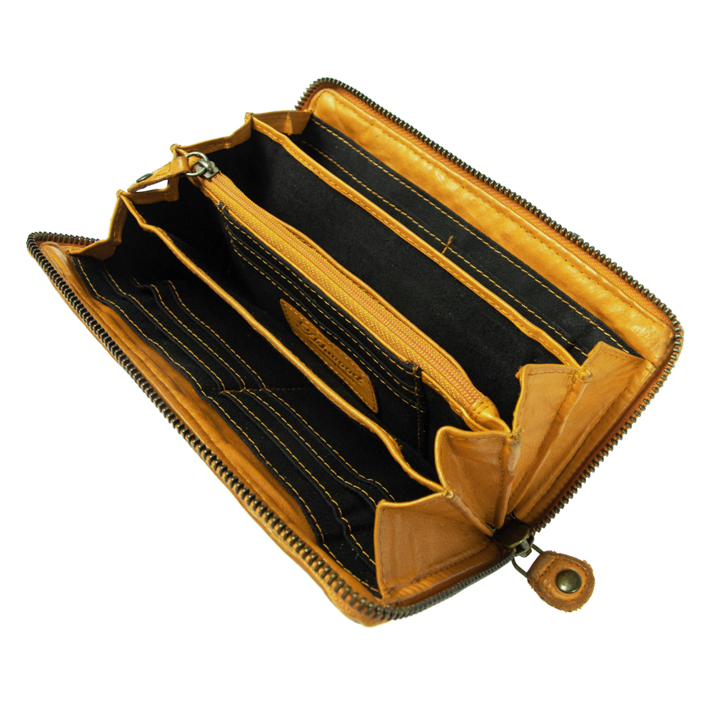 Женский кошелек Ashwood D81 Yellow (Желтый)