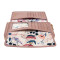 Женский кожаный кошелек Ashwood J54 WOOD ROSE (Роза) 