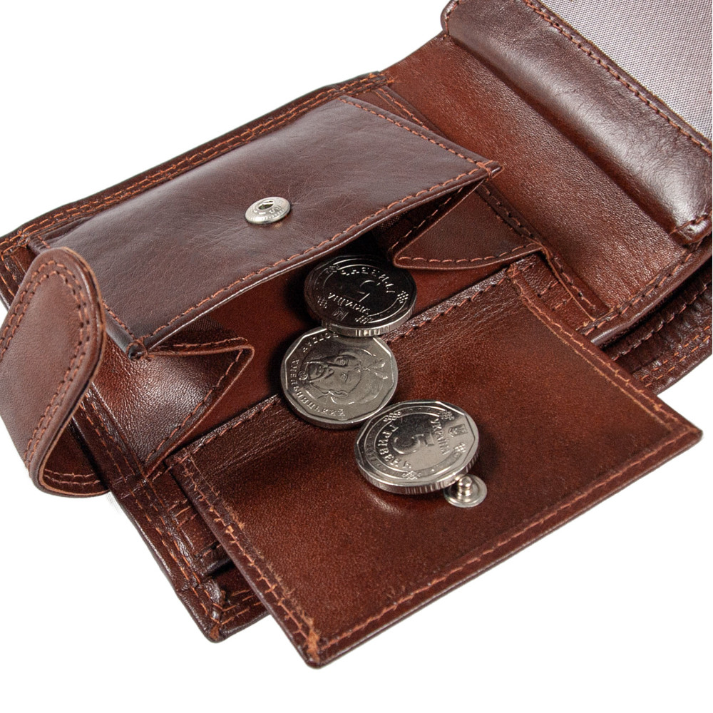 Кошелек мужской Ashwood 1258 VT TAN