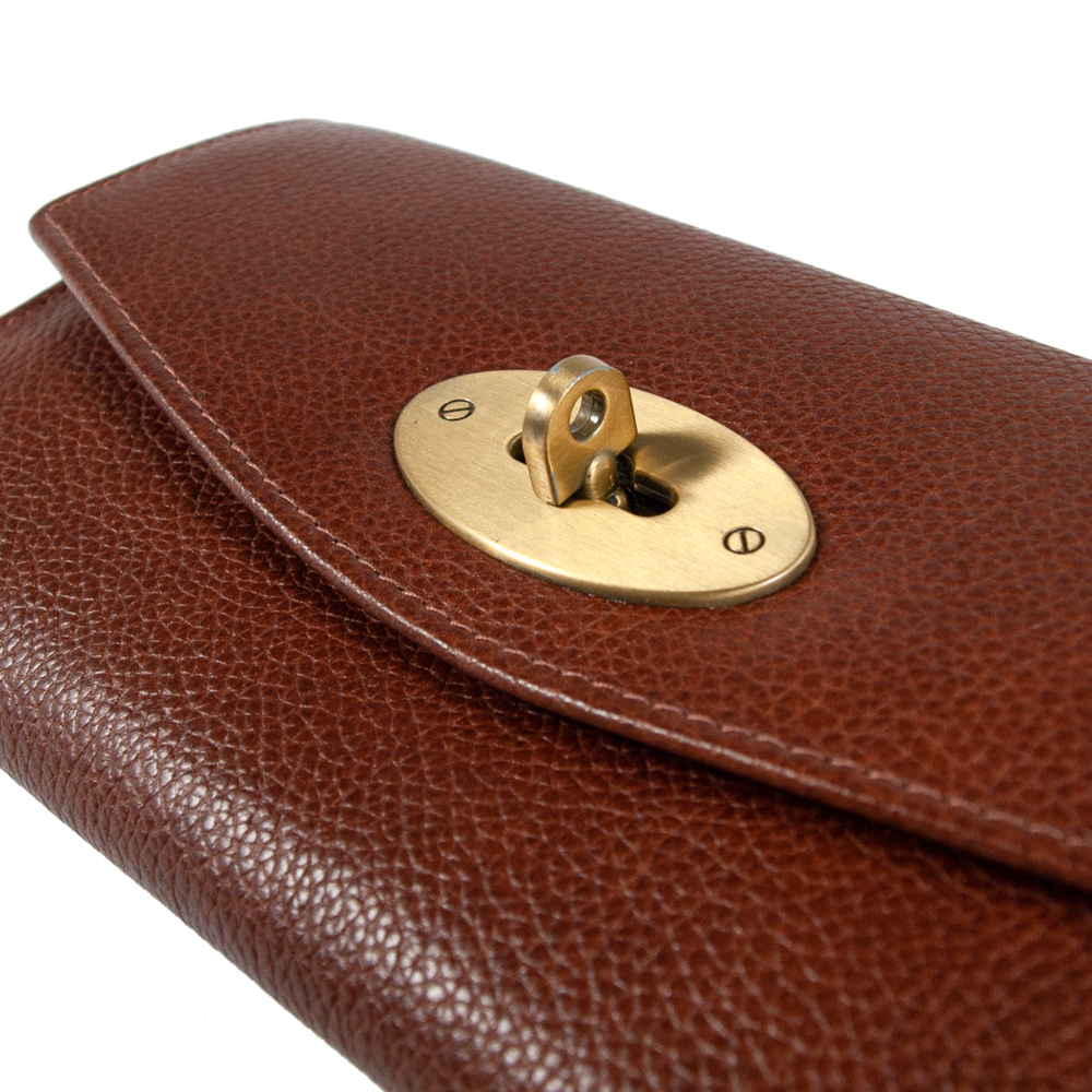 Жіночий шкіряний гаманець Ashwood M05 COGNAC (Конячний)