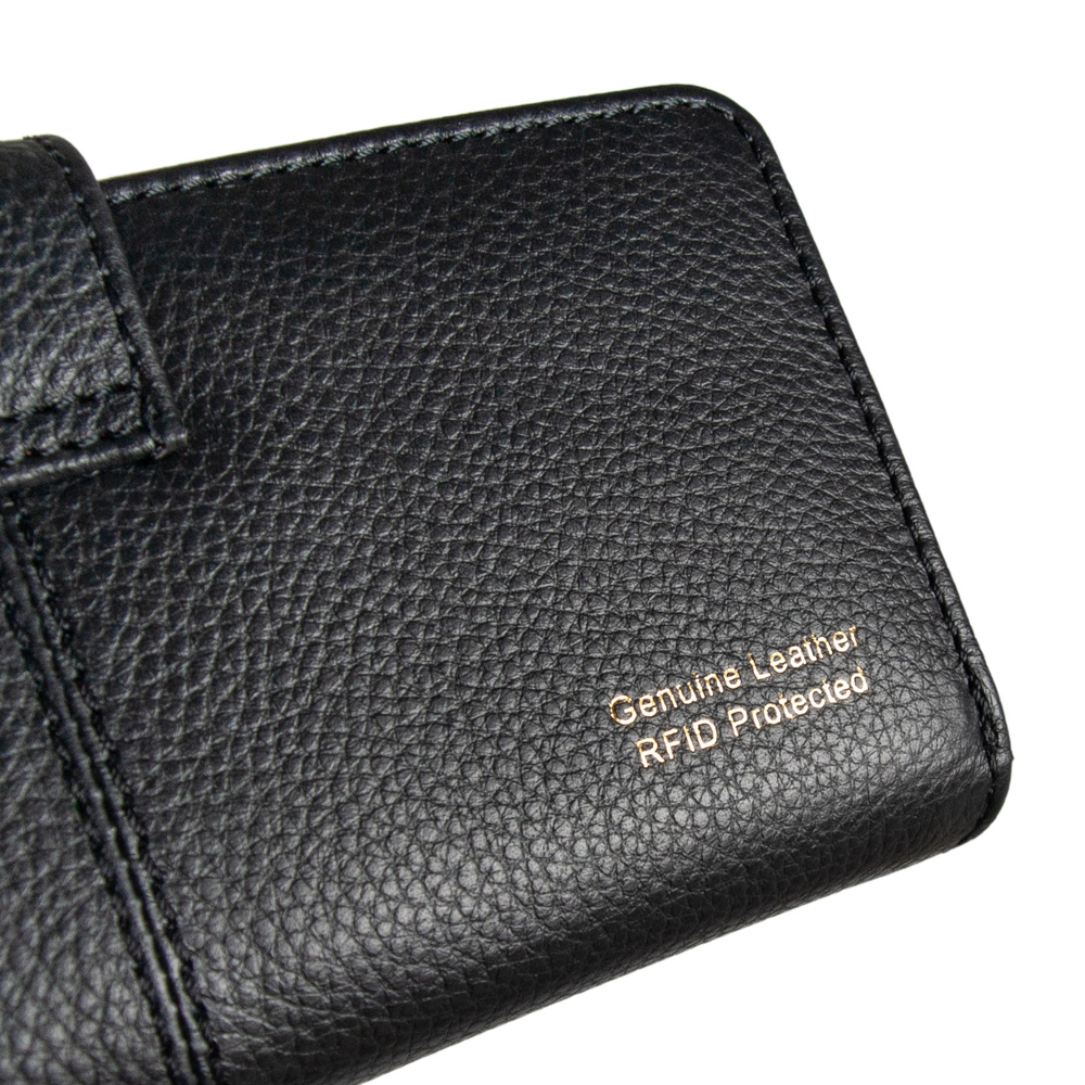 Кошелек женский Ashwood J53 BLACK (Черный)
