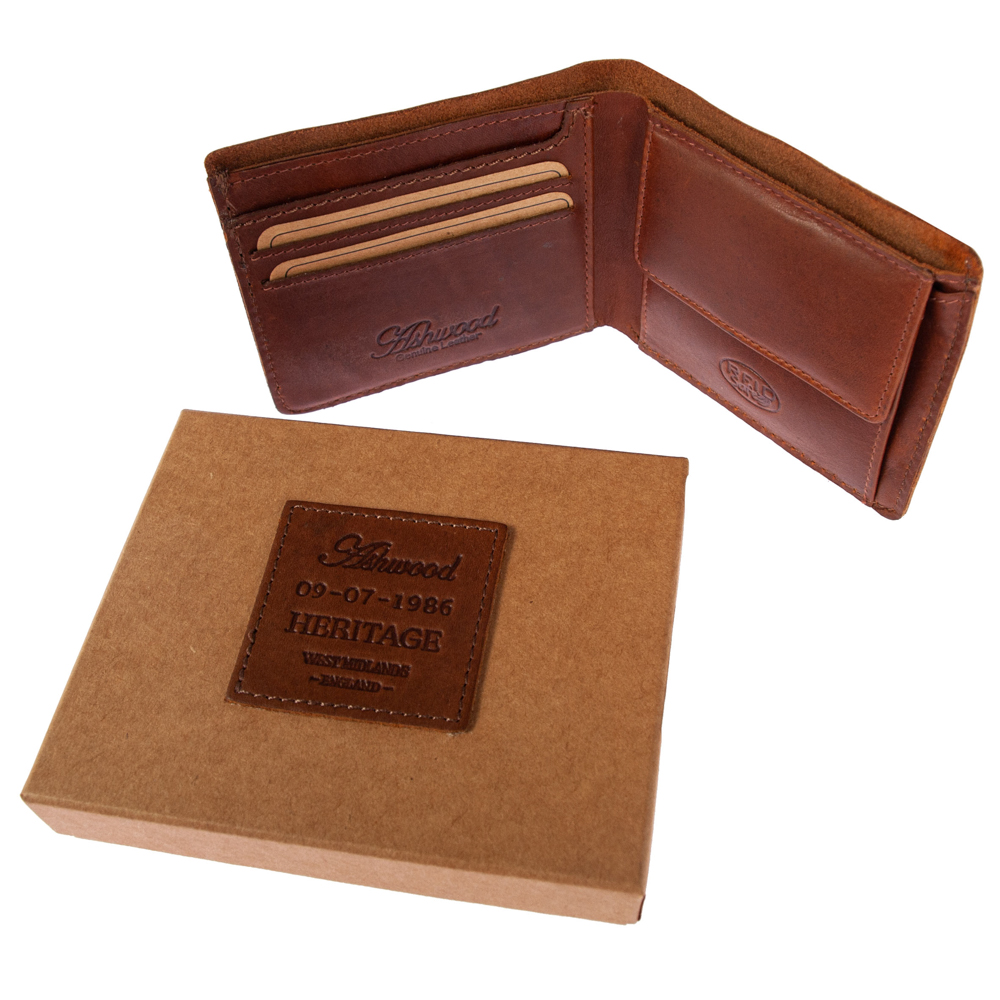 Кошелек мужской Ashwood 1882 Chestnut