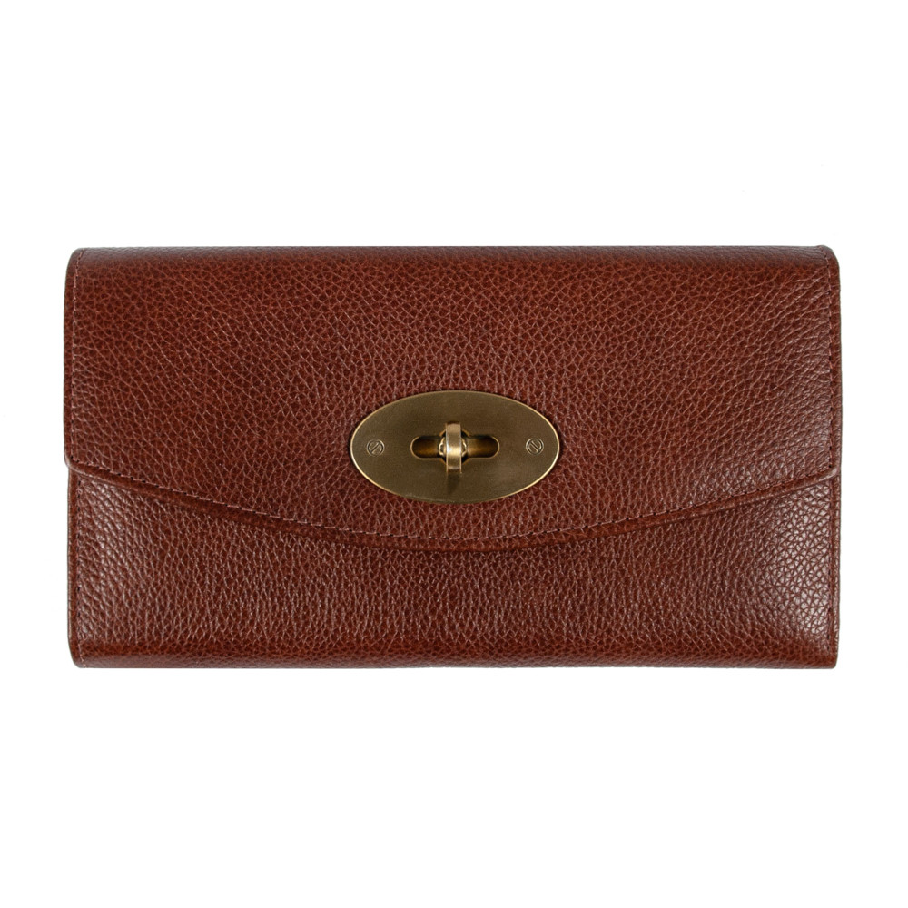 Жіночий шкіряний гаманець Ashwood M05 COGNAC (Конячний)