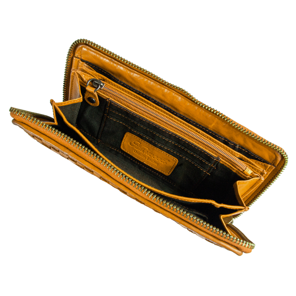 Женский кошелек Ashwood D81 Yellow (Желтый)