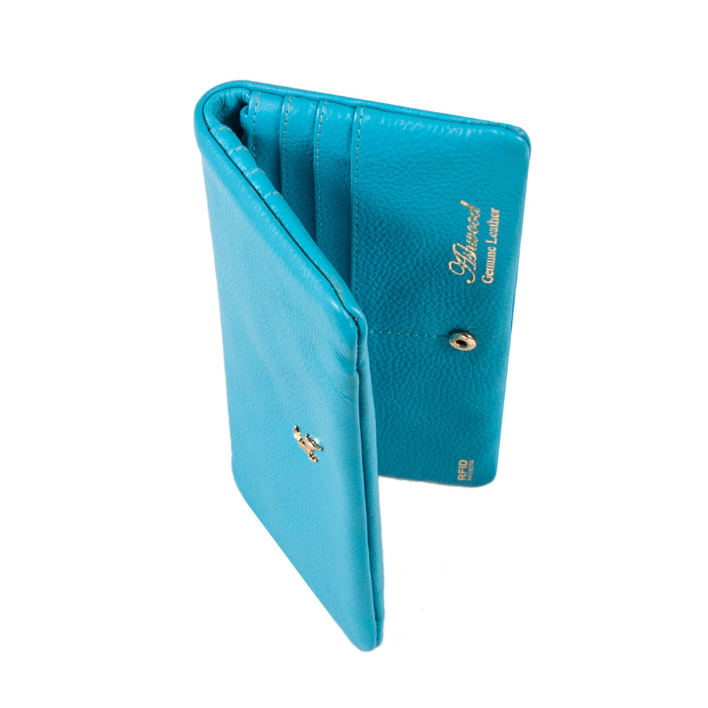 Кошелек женский Ashwood J56 BLUE ATOLL (Синий)