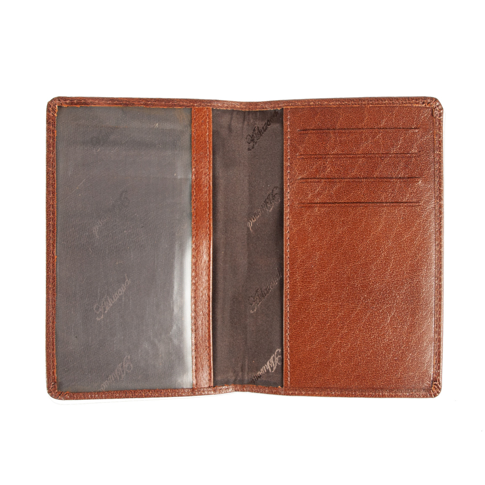Портмоне дорожное Ashwood TW01 Chestnut (Каштановый)