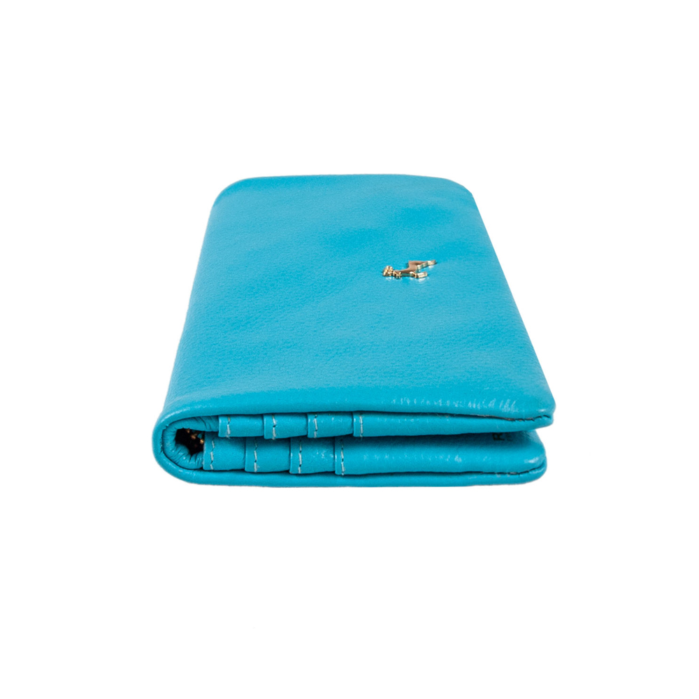 Кошелек женский Ashwood J56 BLUE ATOLL (Синий)