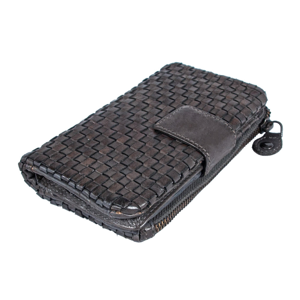 Вінтажний гаманець жіночий Ashwood D83 DARK GREY