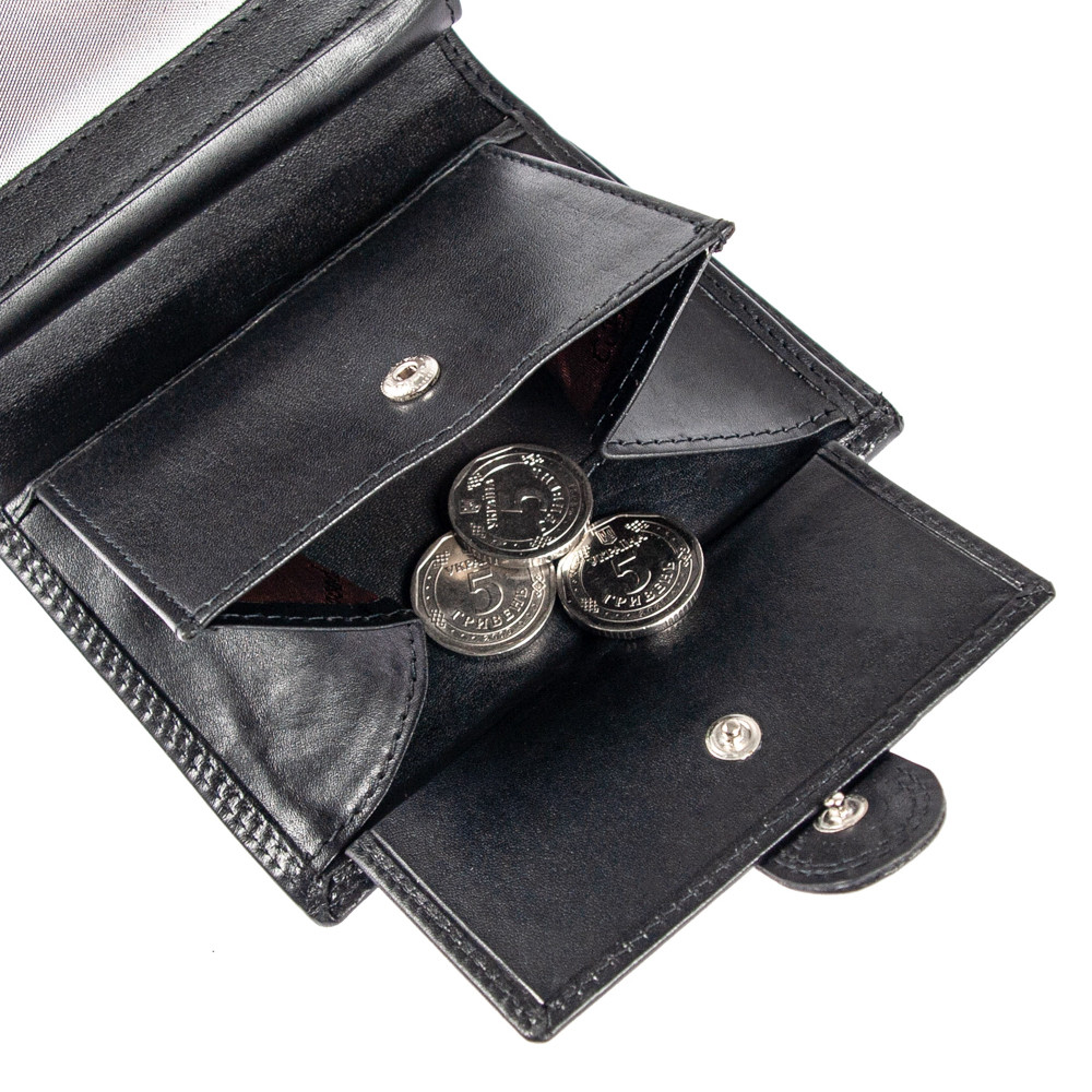 Кошелек мужской Ashwood 1246 VT Black