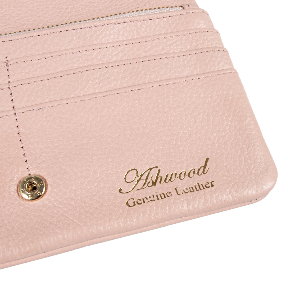 Женский кошелек Ashwood J56 PEACH WHIP (Персиковый)