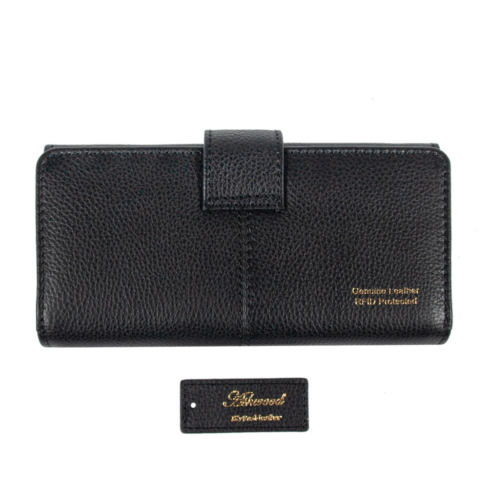 Кошелек женский Ashwood J53 BLACK (Черный)