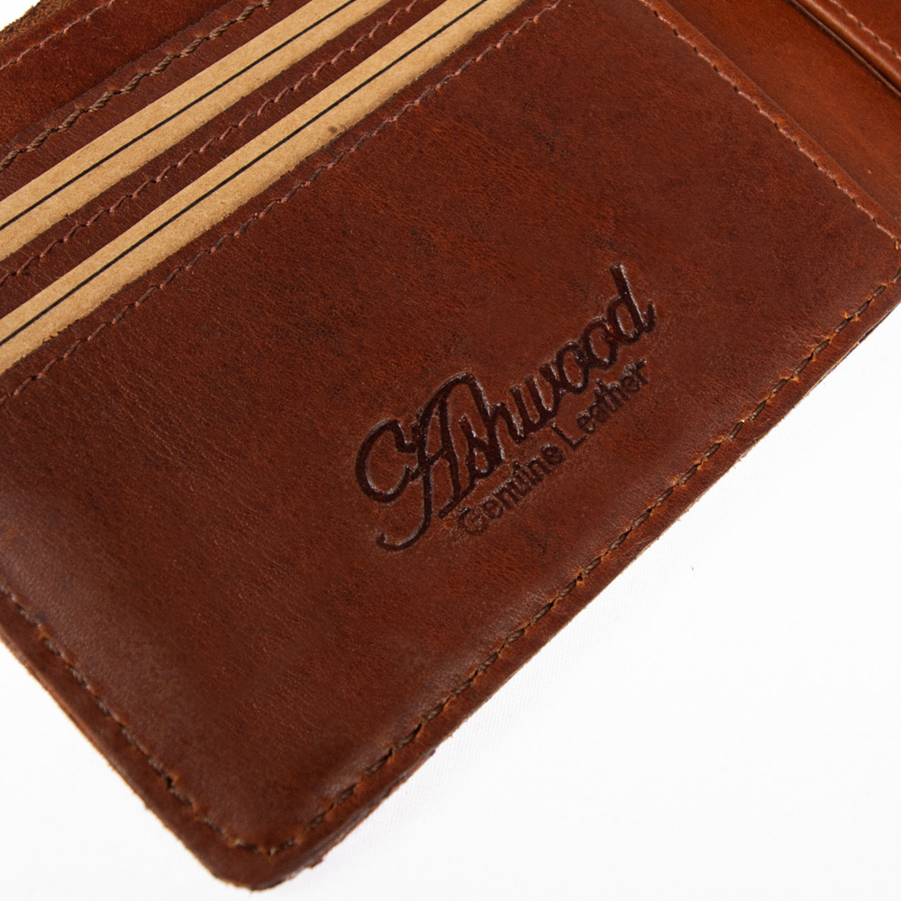 Кошелек мужской Ashwood 1882 Chestnut