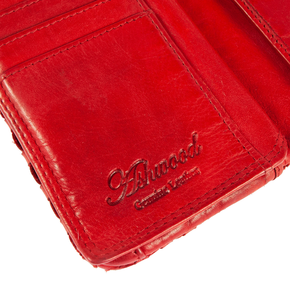 Кошелек женский Ashwood D83 RED (Красный)
