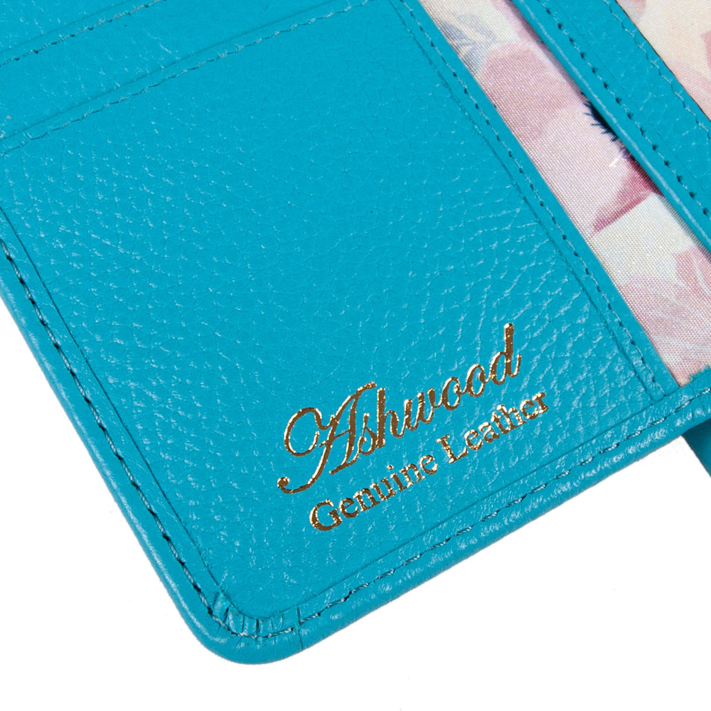 Кошелек женский Ashwood J54 BLUE ATOLL (Синий)