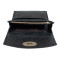 Шкіряний жіночий гаманець Ashwood M05 BLACK (Чорний)