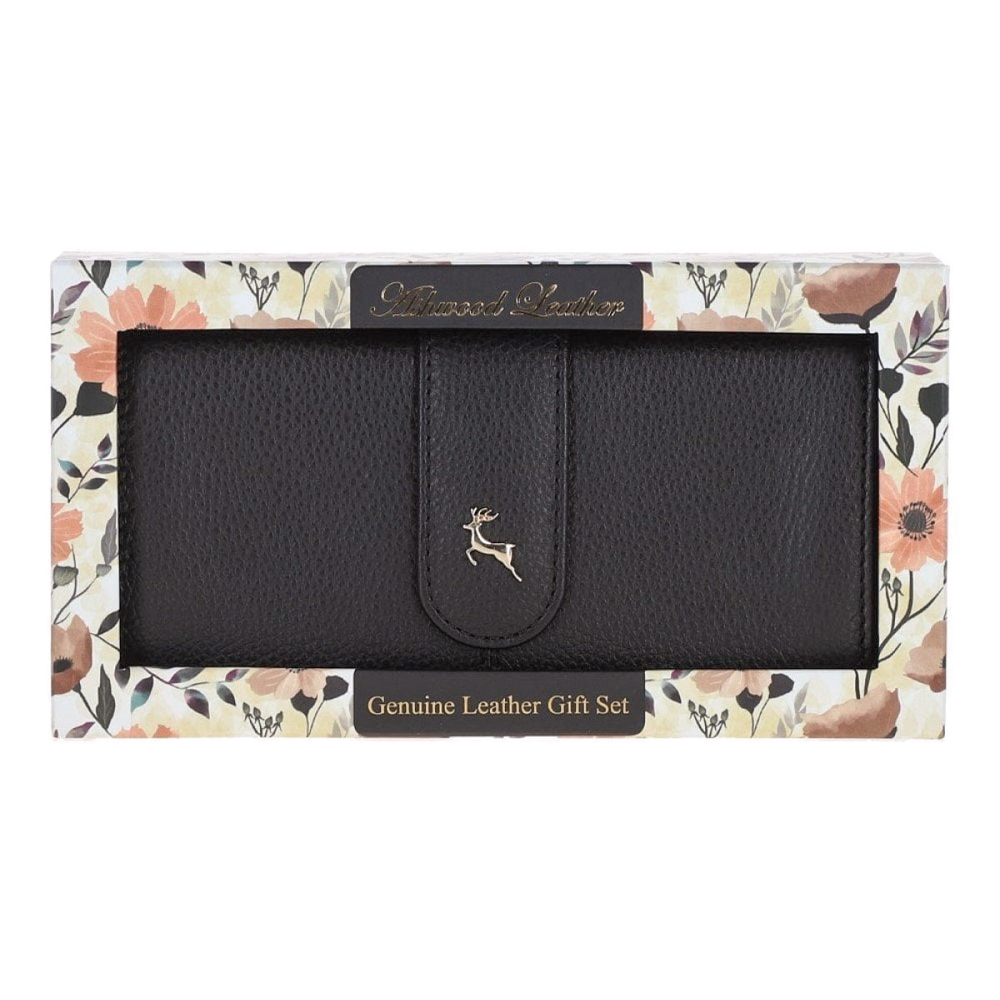Кошелек женский Ashwood J53 BLACK (Черный)