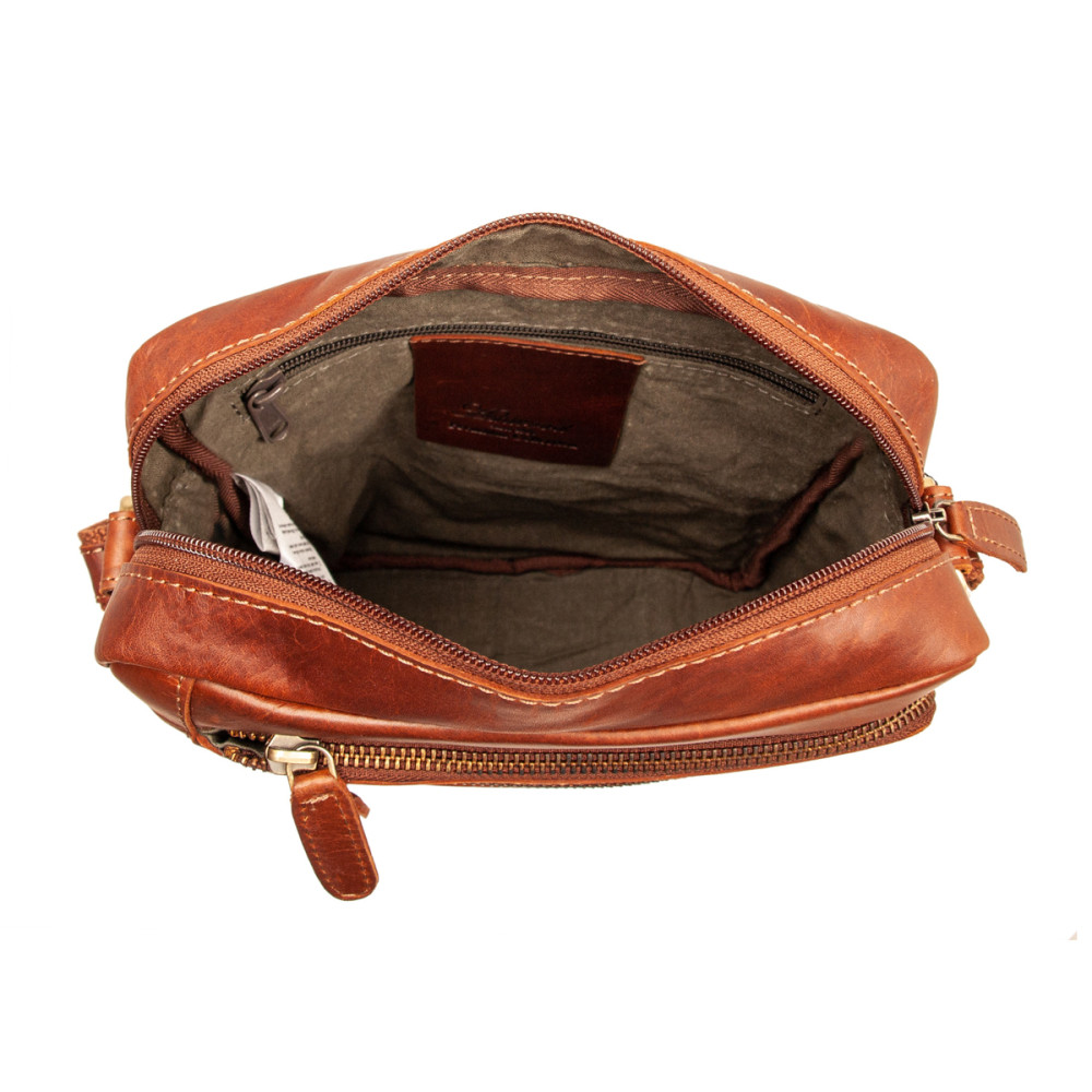 Сумка мужская Ashwood K42 Chestnut