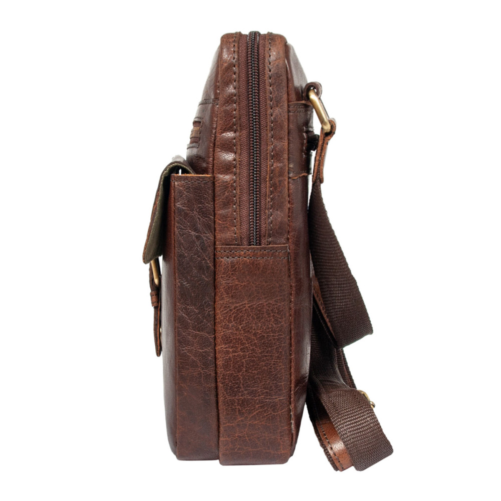 Cумка чоловіча Ashwood G33 BRANDY