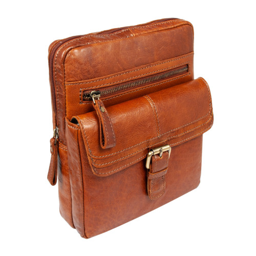 Сумка мужская Ashwood G33 Honey (Медовый)