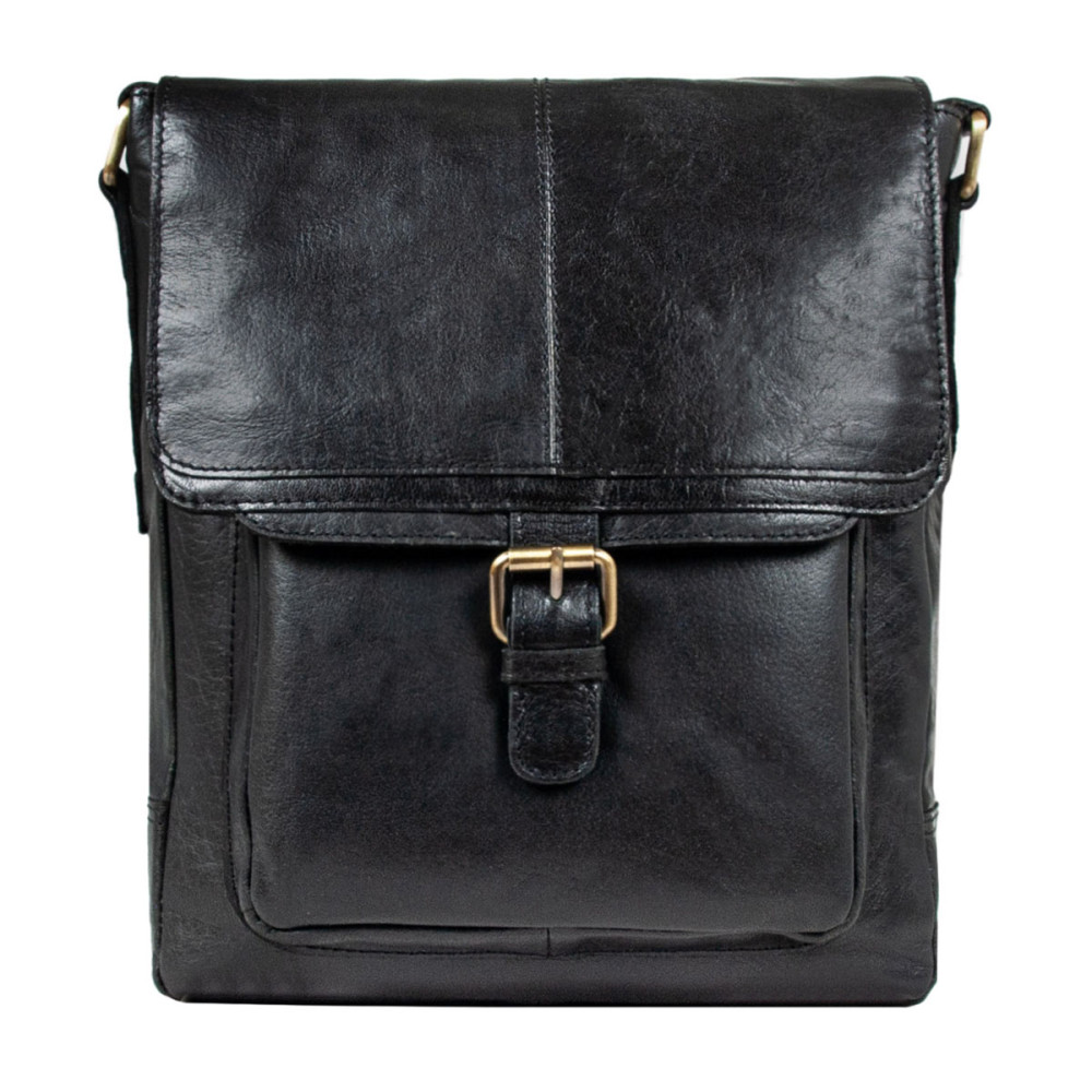 Сумка мужская Ashwood G32 Black (Черный)