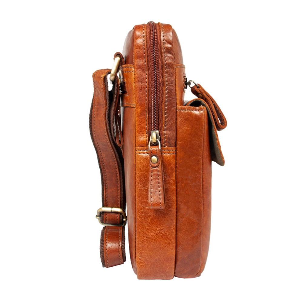 Сумка мужская Ashwood G33 Honey (Медовый)